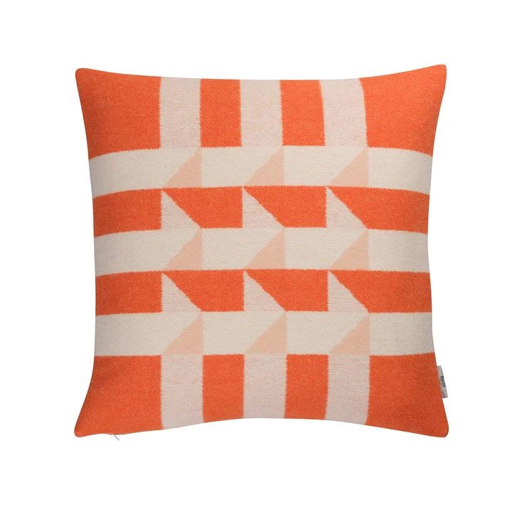 KVAM Cushion, 50 x 50 cm, orange by Røros Tweed