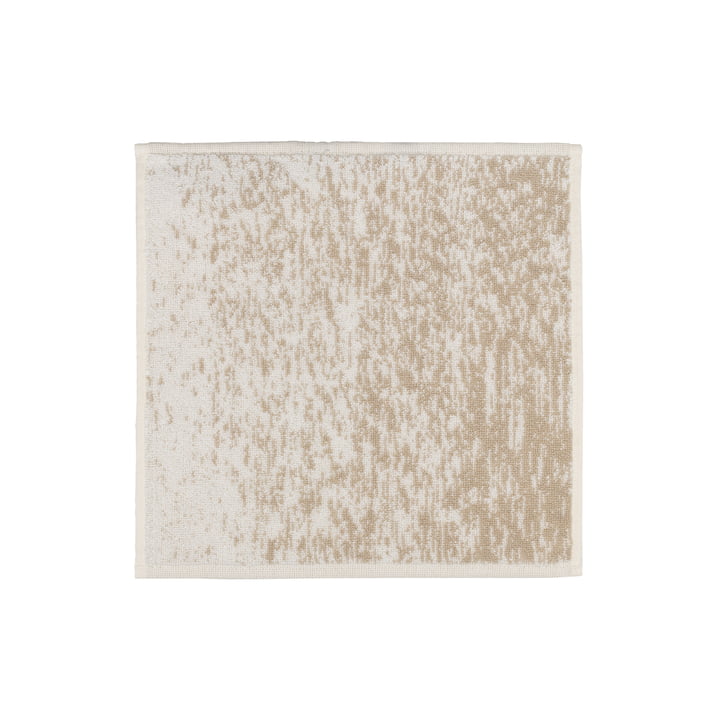 Kuiskaus Guest towel from Marimekko in the design gray / off-white