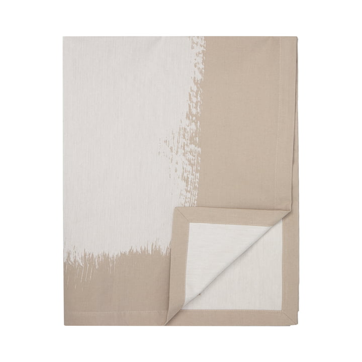 Kuiskaus tablecloth from Marimekko in the design gray / off-white