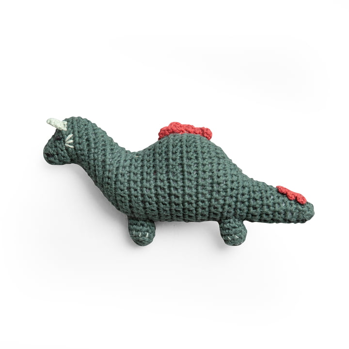 Crochet rattle from Sebra in the design Dragon Tales
