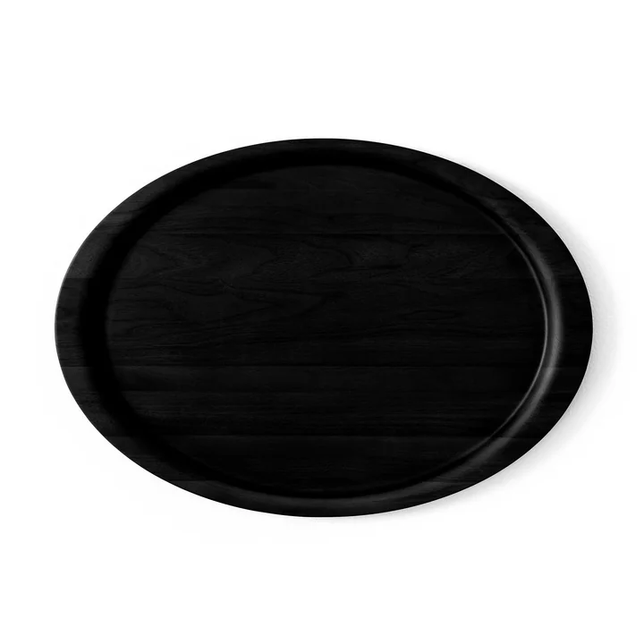 Collect SC65 Tray, 54 x 38 cm, black stained oak from & Tradition
