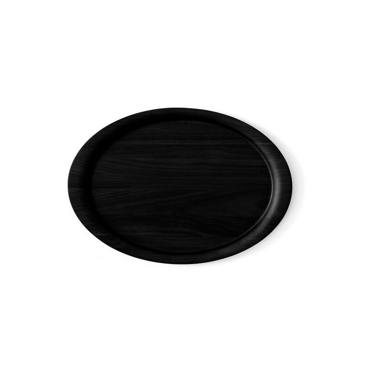 Collect SC64 Tray Ø 28 cm, oak stained black from & Tradition
