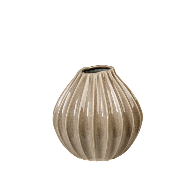 Wide Vase, Ø 25 x H 25 cm, rainy day from Broste Copenhagen