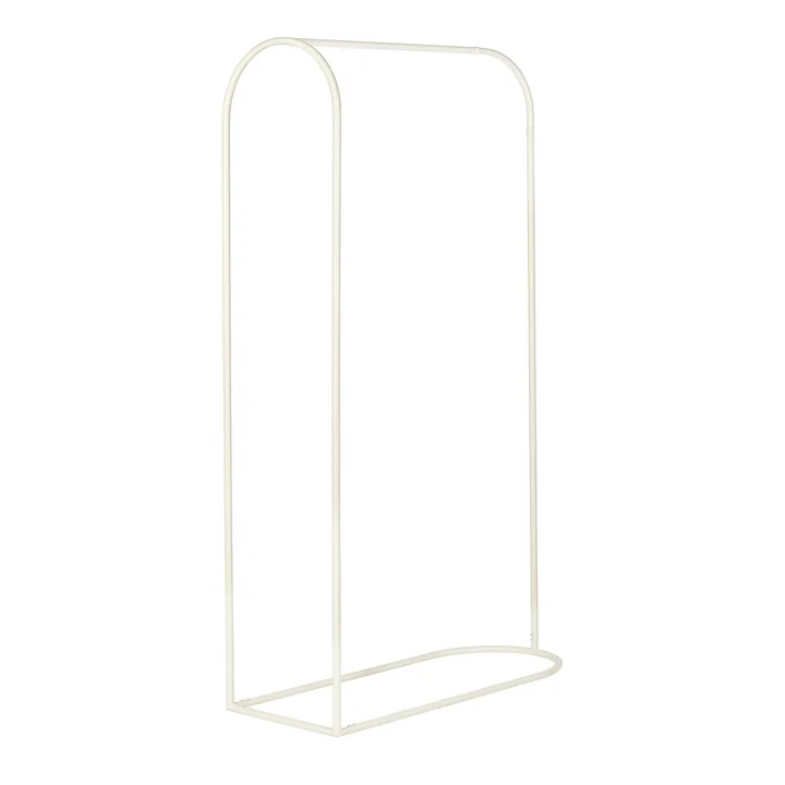 Broste Copenhagen - Archie Coat rack, 90 x 165 cm, white