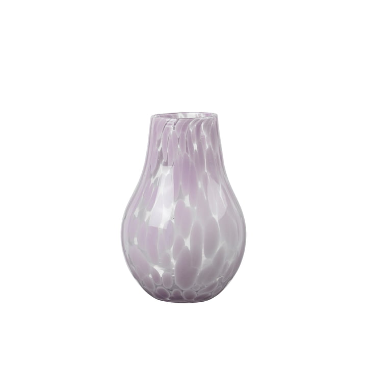 Ada Spot Vase, h 22,5 cm, lavender grey from Broste Copenhagen