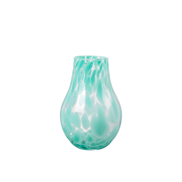 Ada Spot Vase, h 22,5 cm, light turquise from Broste Copenhagen