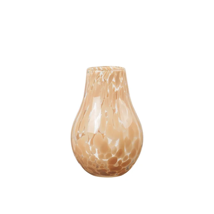 Ada Spot Vase, h 22,5 cm, golden yellow from Broste Copenhagen