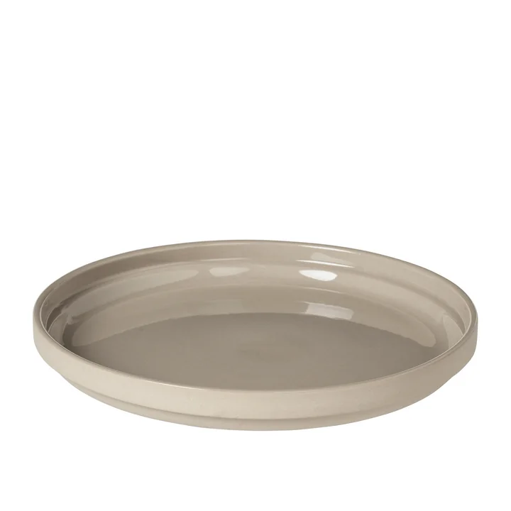 Nordic Bistro dinner plate, Ø 26 x 3 cm, beige from Broste Copenhagen