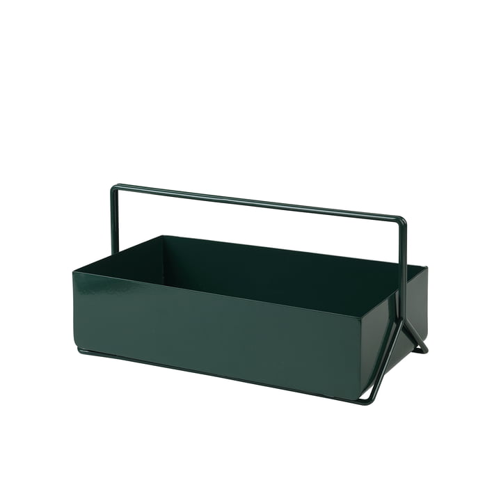 Tully Toolbox, 40 x 20 cm, forest green from Broste Copenhagen