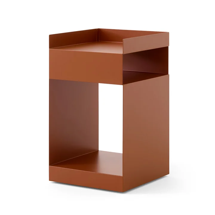 Rotate side table, terracotta by & Tradition