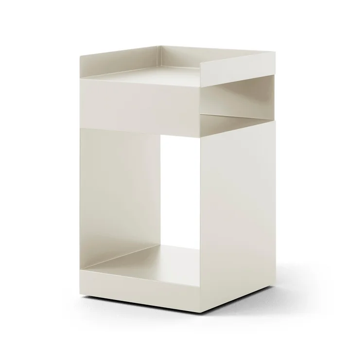 Rotate side table, ivory by & Tradition