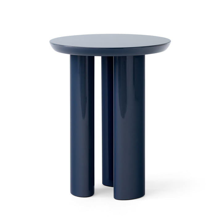 Tung side table, steel blue from & Tradition