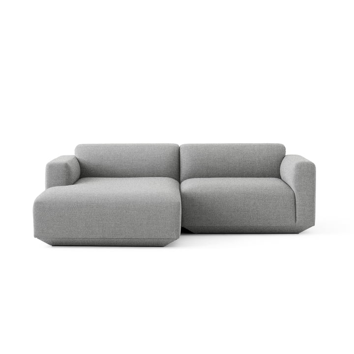 Develius Corner sofa, configuration C, chaise long left, gray (Hallingdal 130) from & Tradition