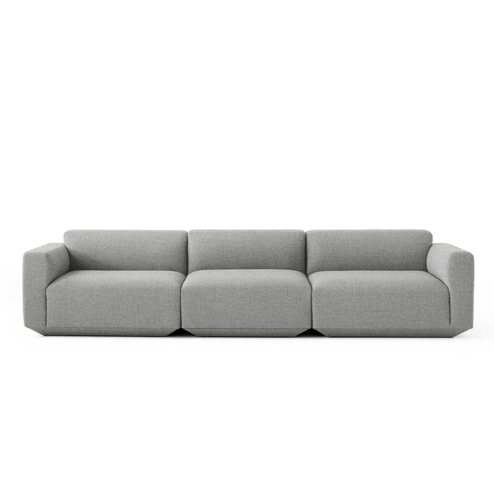 Develius Sofa, configuration D, gray (Hallingdal 130) from & Tradition