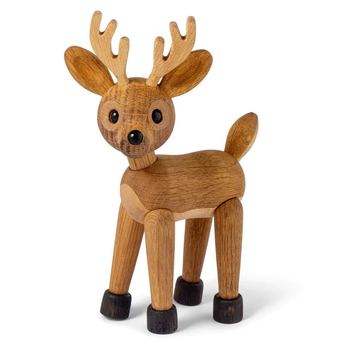 Small deer wooden figure from Spring Copenhagen in the design Spirit