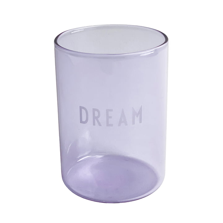 AJ Favourite drinking glass, Dream / purple from Design Letters