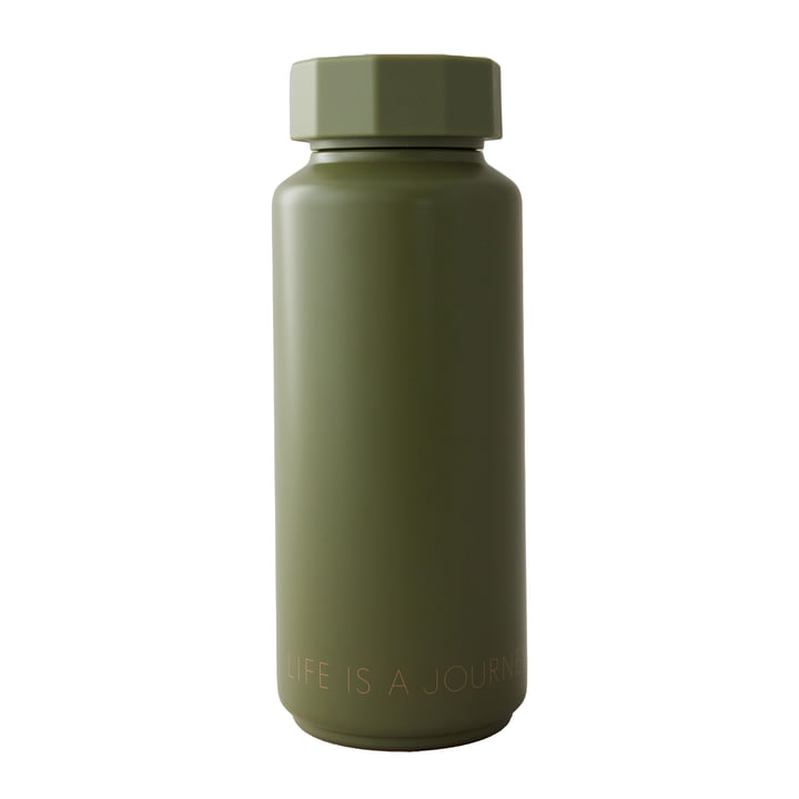 AJ Thermos bottle Hot & Cold 0,5 l, moss green (special edition) from Design Letters