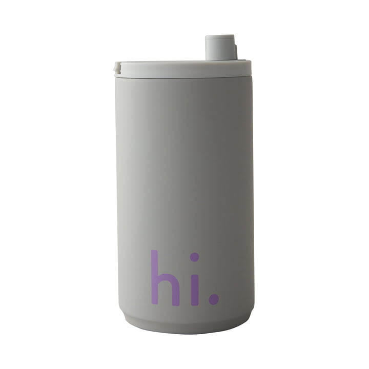 Hi Travel Mug, 0.35 l, cool grey from Design Letters