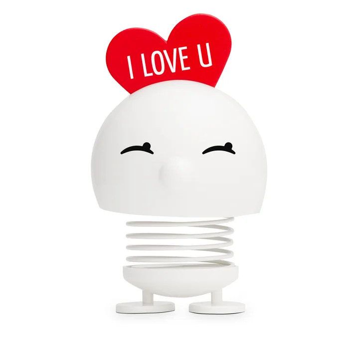 Hoptimist - Medium, Bimble Love , white