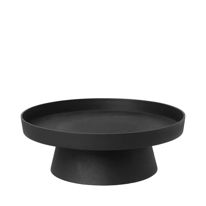 Holger Candle tray, Ø 35 cm, black from Broste Copenhagen