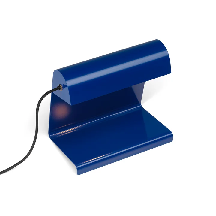 Lampe de Bureau Table lamp from Vitra in the version Prouvé Bleu Marcoule