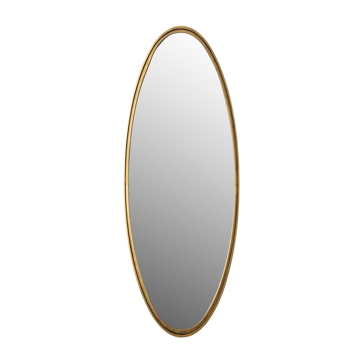 Idalie Mirror oval L from Livingstone in the color antique brass