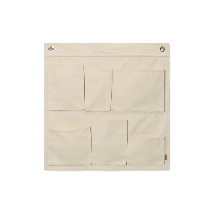 Canvas Wall organizer, off-white from Ferm Living