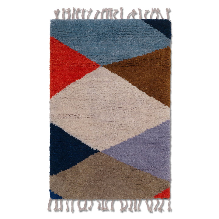 Harlequin Wool rug, multi from ferm Living