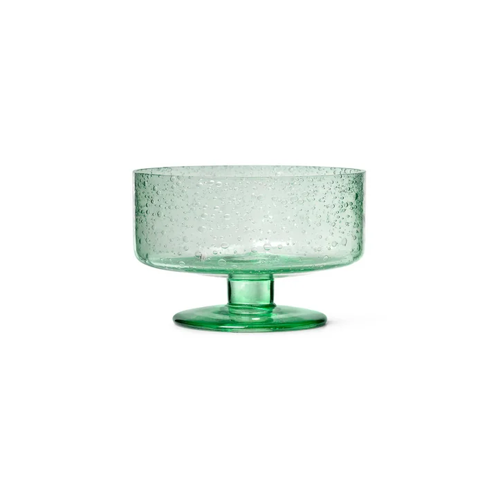 Oli Dessert bowl, recycled clear by Ferm Living