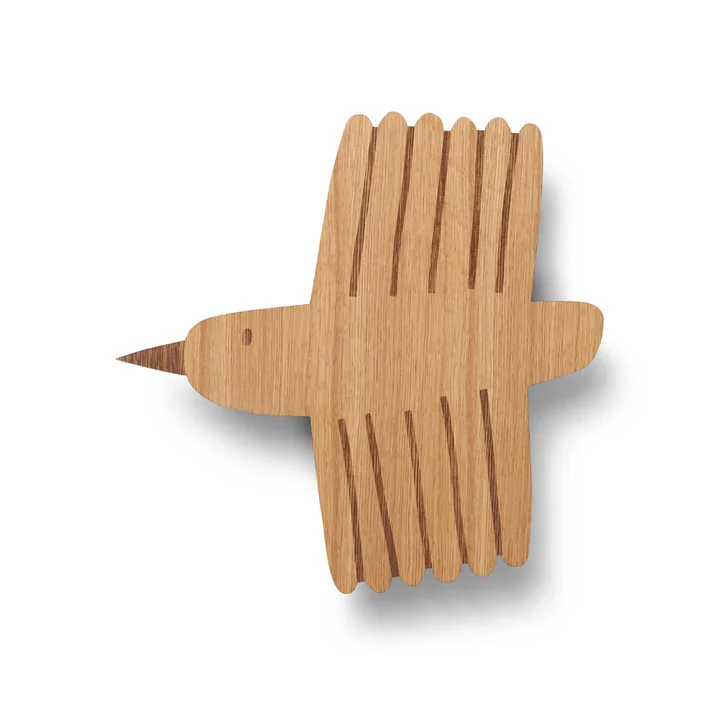 Bird children wall lamp, oiled oak by Ferm Living