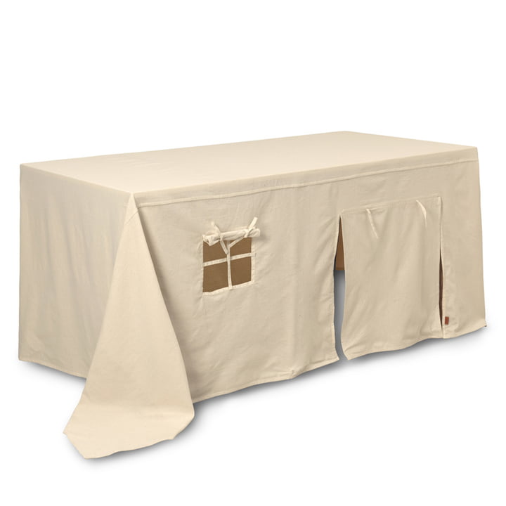 Settle Children's house tablecloth, off-white by ferm Living