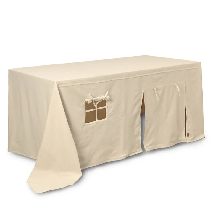 Settle Children's house tablecloth, off-white by Ferm Living