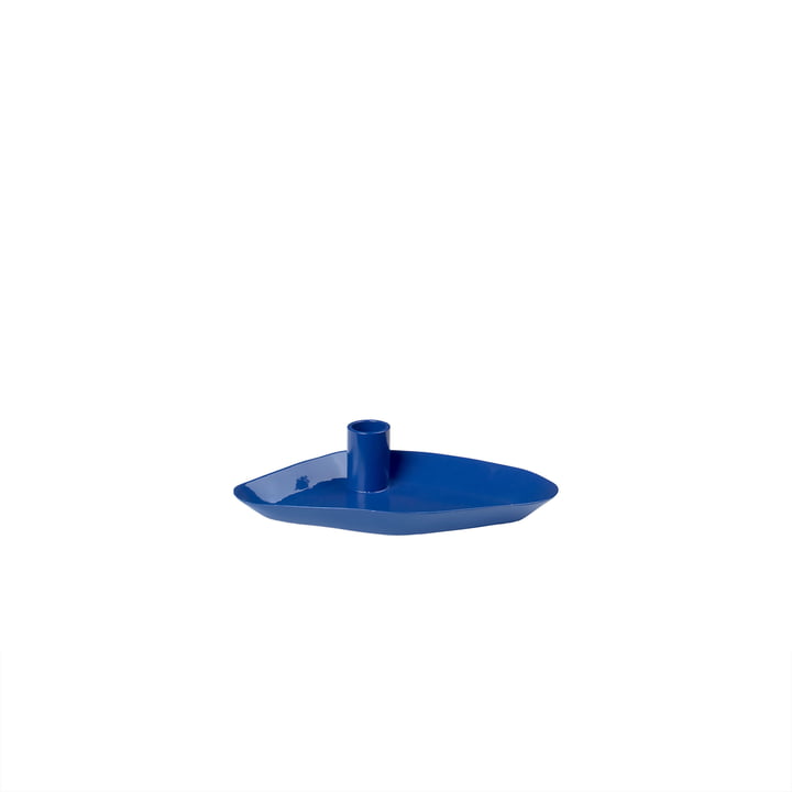 Mie Candle tray, mini, intense blue from Broste Copenhagen