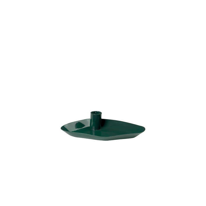 Mie Candle tray, mini, forest green by Broste Copenhagen