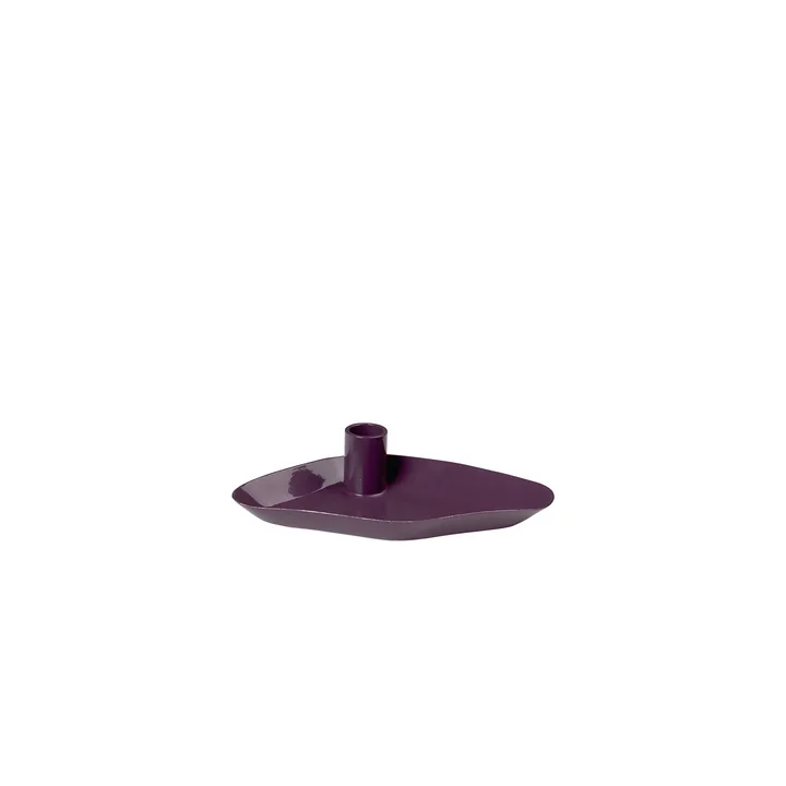 Mie Candle tray, mini, blackberry wine by Broste Copenhagen