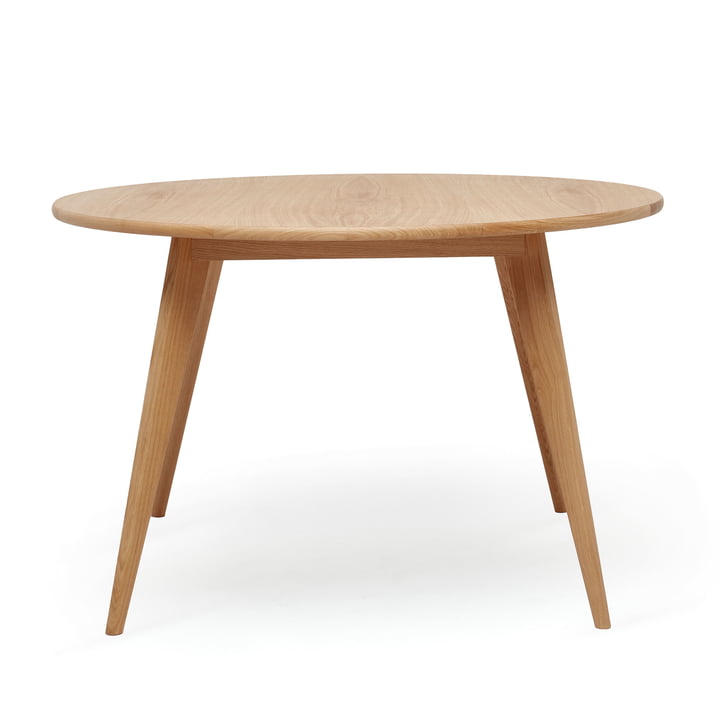 Archi Dining table, round, Ø 130 x 75 cm, natural oak from Puik