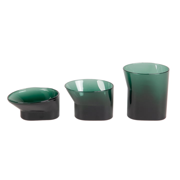 Cala Bath accessories from XLBoom in color green