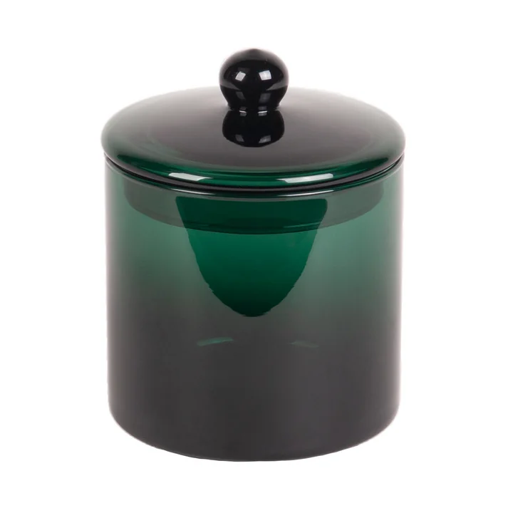 Mika Container with lid large from XLBoom in color green