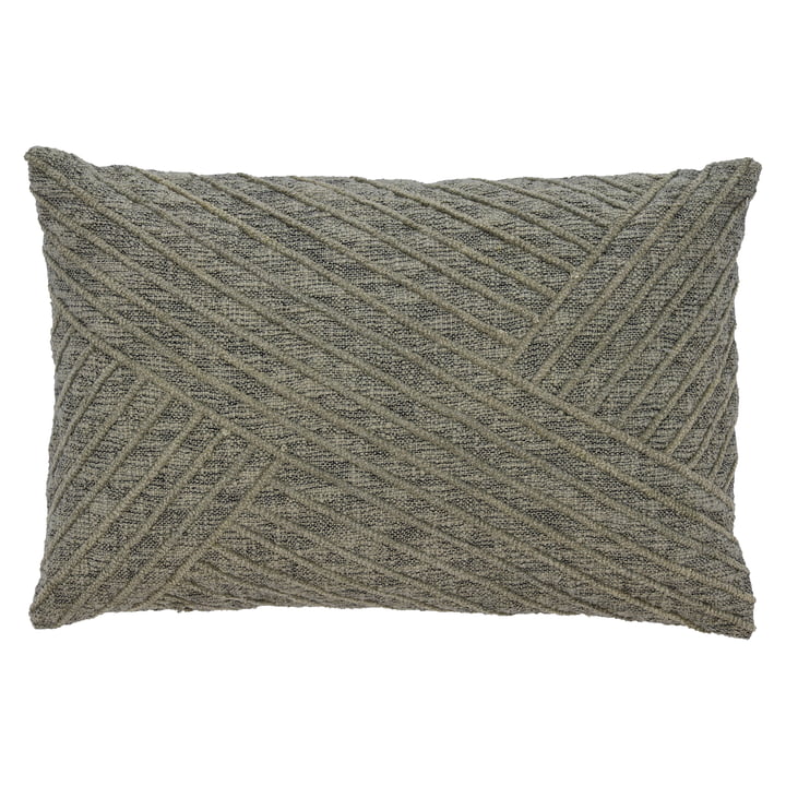 Södahl - Diagonal Cushion, 40 x 60 cm, khaki