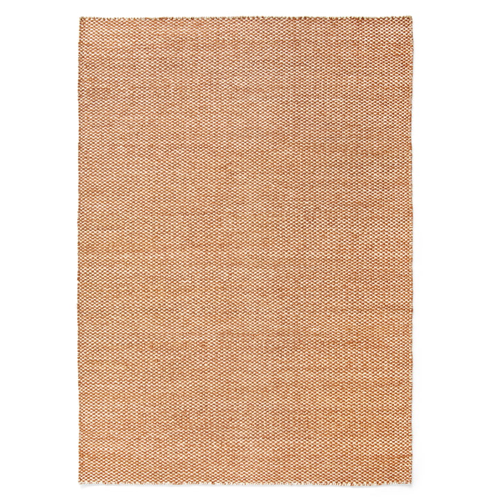 Moiré Kelim Carpet 200 x 300 cm, cinnamon from Hay