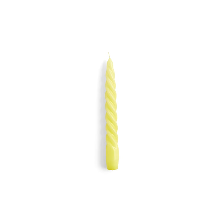 Spiral Stick candles, H 19 cm, lemonade from Hay