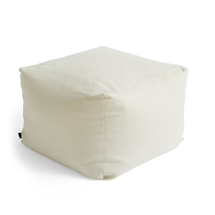 Planar Pouf, H 40 cm, sand from Hay
