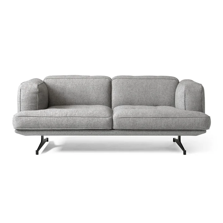 Inland Sofa AV22, 2-seater, gray (Hallingdal 130) from & Tradition