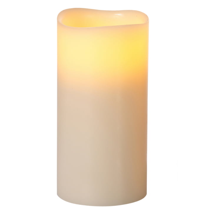 Klein & More - LED Pure Wax Candle, ivory XL 2-4