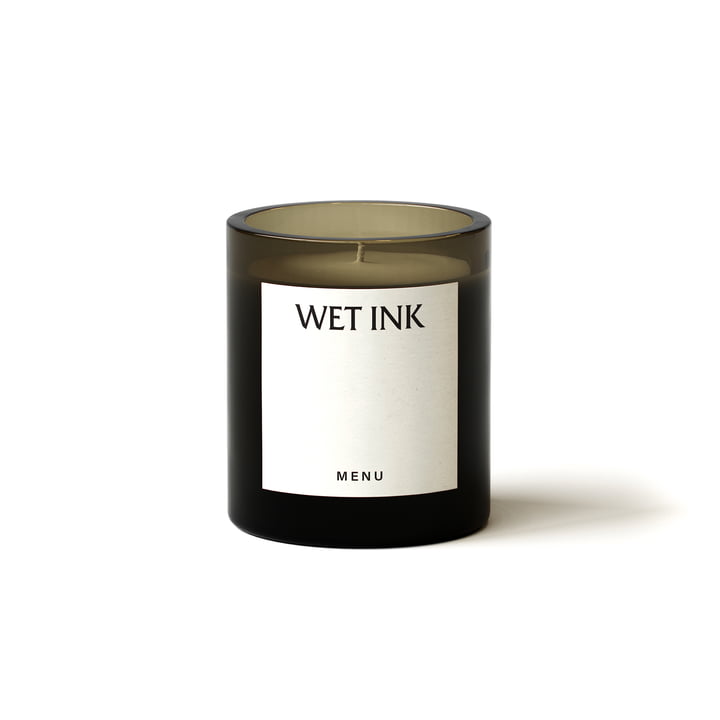 Olfacte Scented candle from Menu in the version wet ink