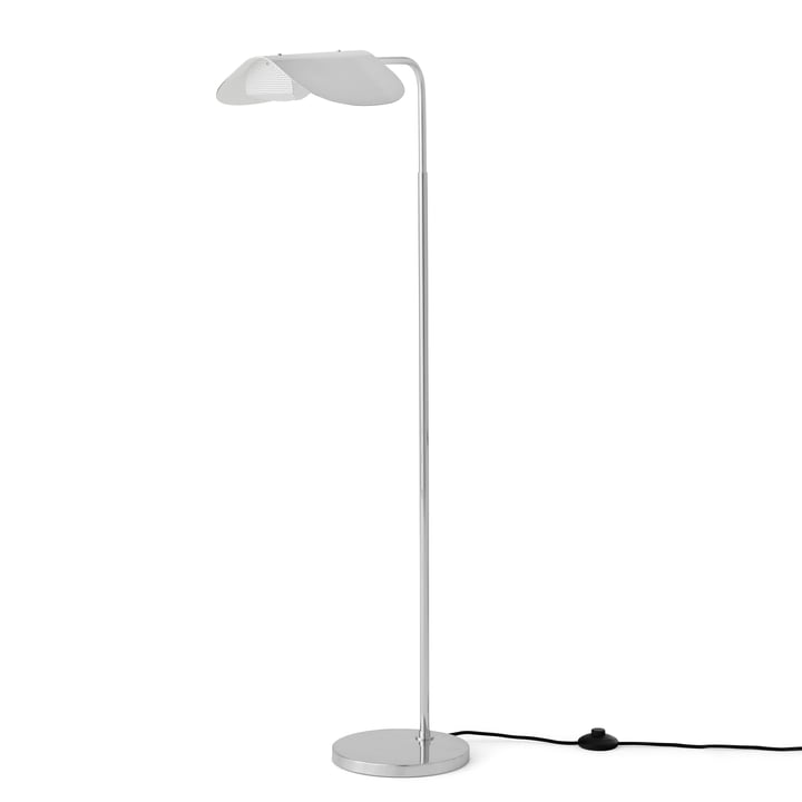 Wing Floor lamp from Audo in the finish aluminum