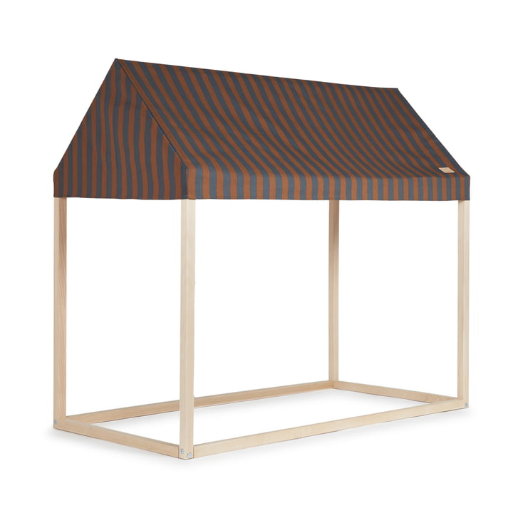 Majestic Playhouse from Nobodinoz in the design blue / brown