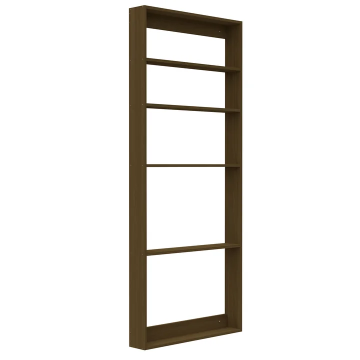 We Do Wood - Fivesquare Wall shelf, smoked oak