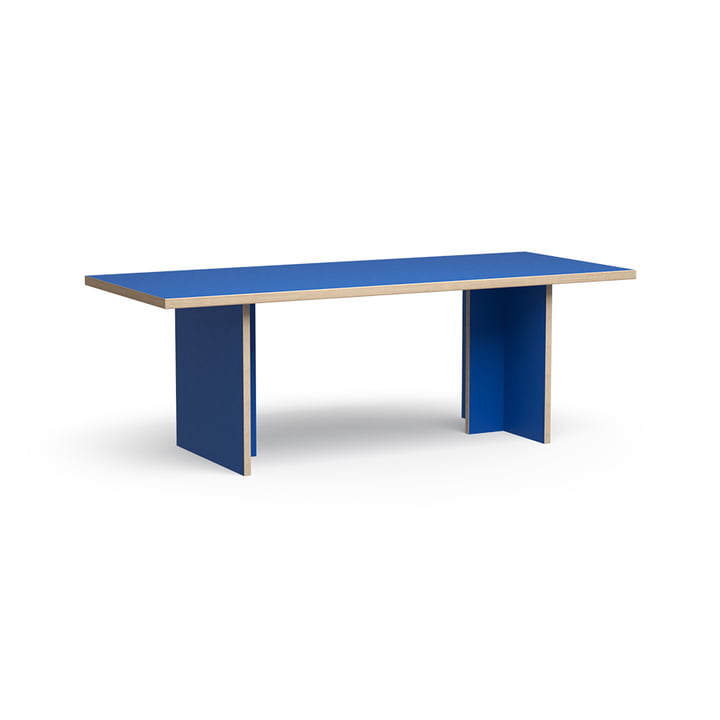 Dining table rectangular, 220 cm, blue from HKliving