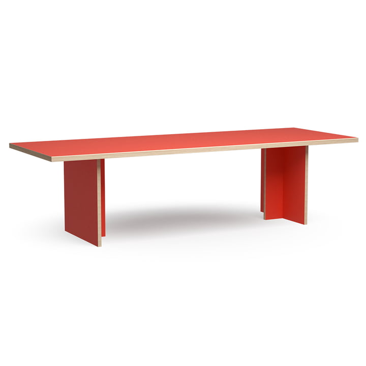Dining table rectangular, 280 cm, orange from HKliving